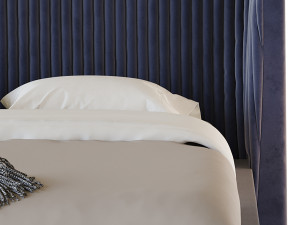 Miuzza bed Model 3D