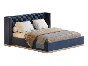 Miuzza bed Model 3D