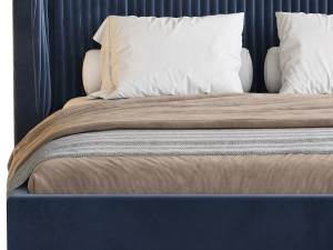 Miuzza bed Model 3D