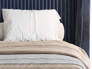 Miuzza bed Model 3D