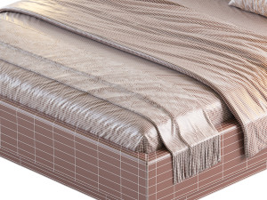 Miuzza bed Model 3D