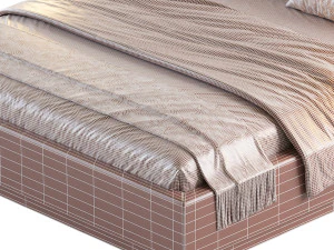 Miuzza bed 3D Model