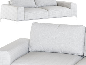Montado Sofa Modelo 3D