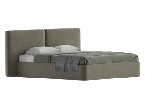 Tadao bed with compartment 3D Model