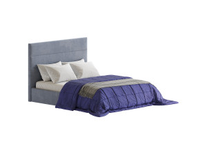 Colin bed with compartment 3D-Modell