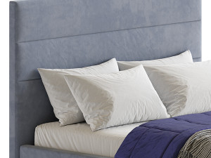 Colin bed with compartment 3D Model