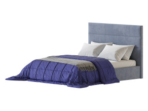 Colin bed with compartment 3D Model