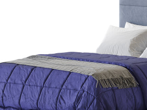 Colin bed with compartment 3D Model