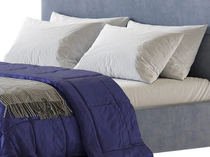 Letto Colin con vano Modello 3D