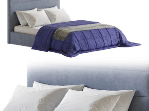 Letto Colin con vano Modello 3D