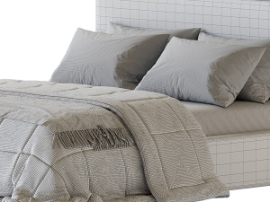 Colin bed with compartment 3D Model
