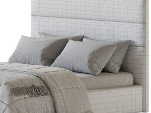 Colin bed with compartment 3D Model