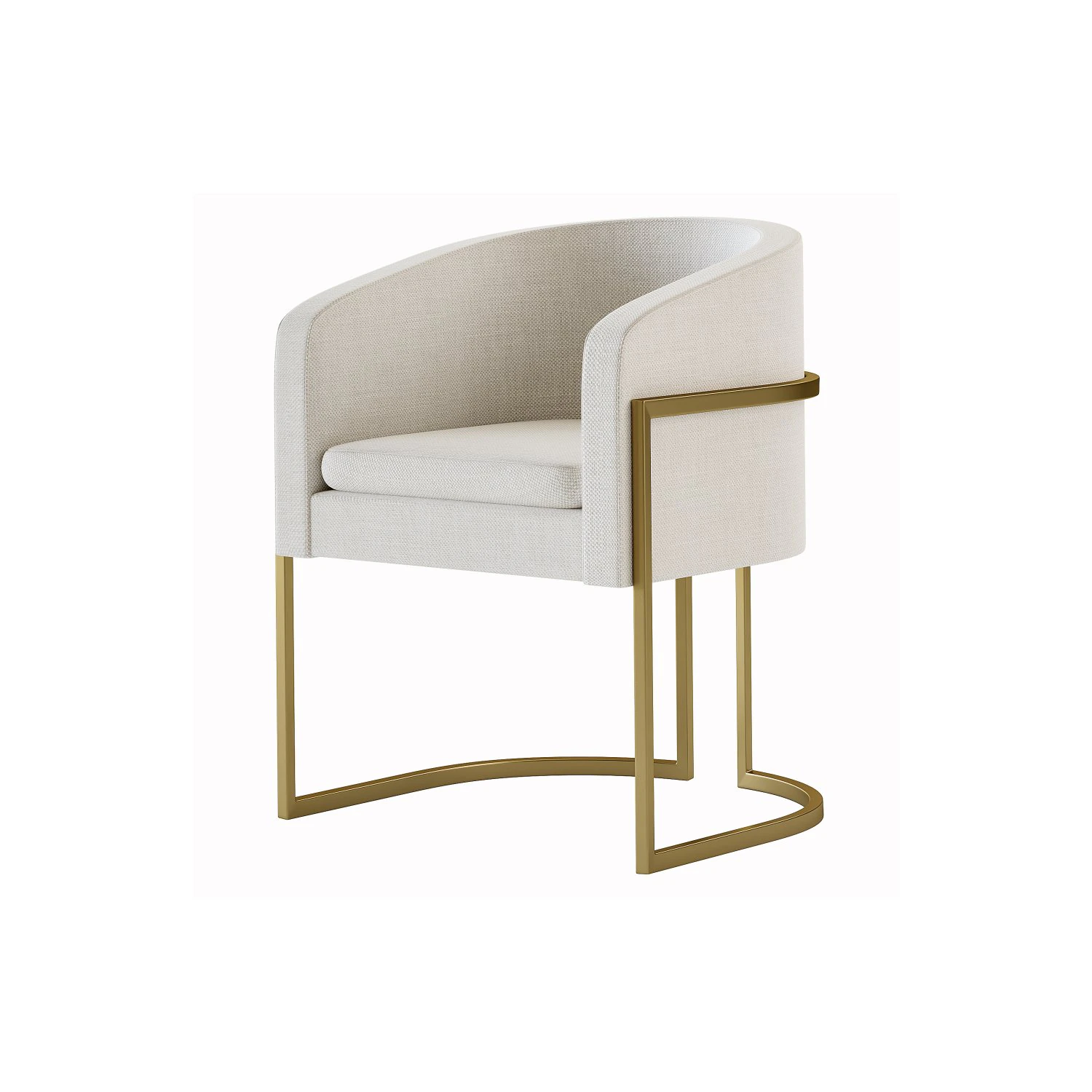 Chair MADELEINE 3D Model .c4d .max .obj .3ds .fbx .stl .blend 