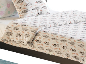 Twin Size Platform Bed Wood Bed Frame with Trundle Model 3D