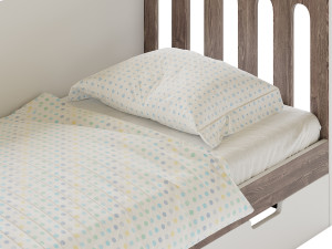 Bed low Funky House Tale Model 3D