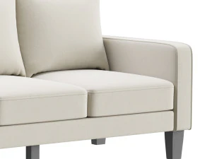 3-Seats Upholstered sofa 3D Model