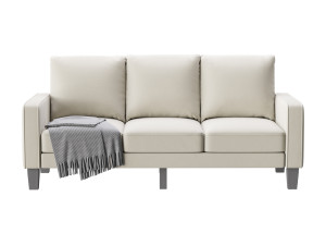 3-Seats Upholstered sofa 3D 模型