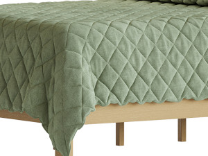 Better Homes Gardens Bristol Queen Woven Bed 3D मॉडल