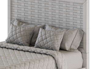 Better Homes Gardens Bristol Queen Woven Bed 3D मॉडल