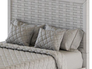 Better Homes Gardens Bristol Queen Woven Bed 3D Model