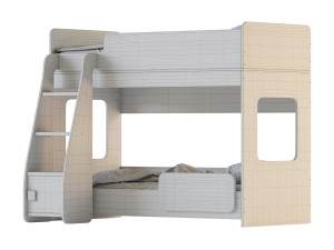 Bed Legend 3D Model