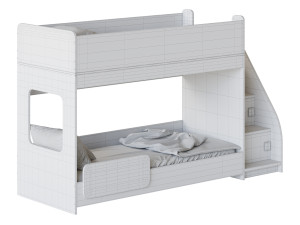 Bed Legend Bunk Model 3D
