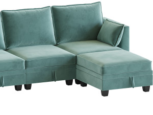Sectional Sofa Convertible Sofa Bed 3D मॉडल