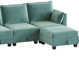 Sectional Sofa Convertible Sofa Bed 3D Model