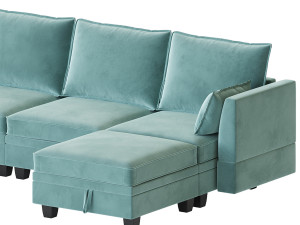 Sectional Sofa Convertible Sofa Bed 3D मॉडल
