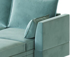 Sectional Sofa Convertible Sofa Bed 3D Model