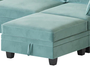 Sectional Sofa Convertible Sofa Bed 3D Model