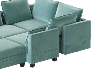 Sectional Sofa Convertible Sofa Bed 2 3D Model