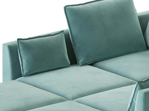 Sectional Sofa Convertible Sofa Bed 2 3D Model