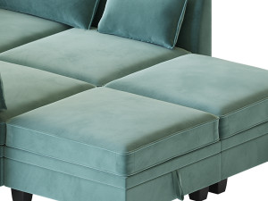 Sectional Sofa Convertible Sofa Bed 2 3D Model