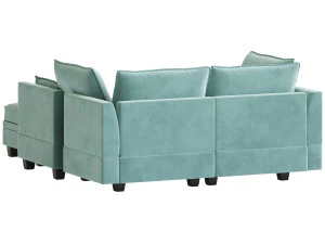 Sectional Sofa Convertible Sofa Bed 2 3D Model