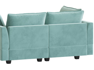 Sectional Sofa Convertible Sofa Bed 2 3D Model
