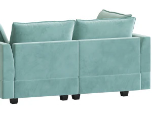 Sectional Sofa Convertible Sofa Bed 2 3D Model