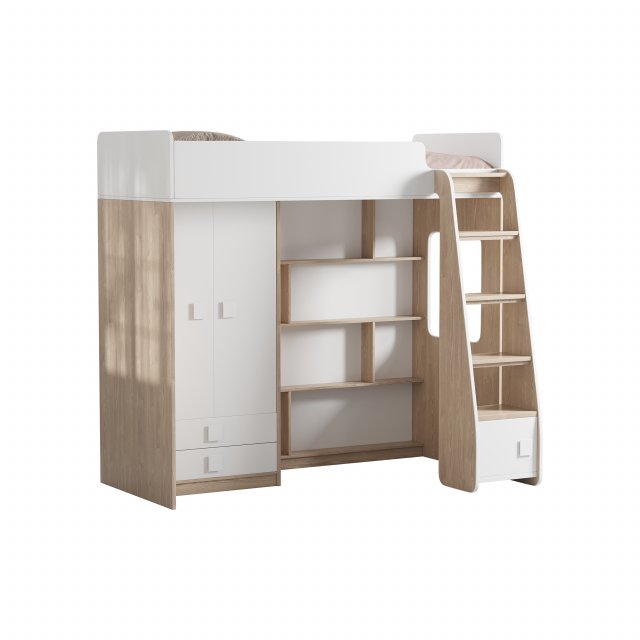Loft bed Legend A603 1 3D 모델 .c4d .max .obj .3ds .fbx .stl .blend 