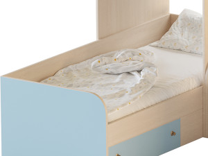 Bed RV Furniture Trio Modèle 3D