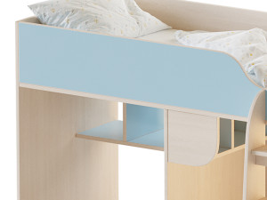 Bed RV Furniture Trio Modèle 3D