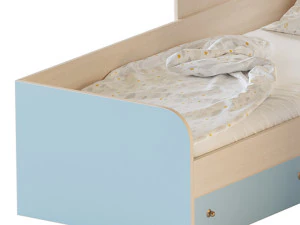 Bed RV Furniture Trio 3D Model