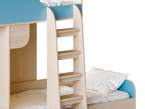 Bed RV Furniture Trio Modèle 3D