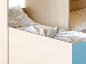 Bed RV Furniture Trio 3D Model
