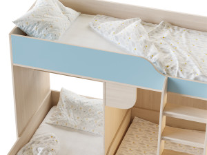 Bed RV Furniture Trio Modèle 3D