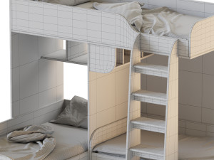 Bed RV Furniture Trio Modèle 3D