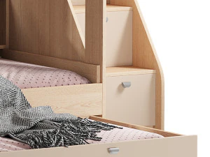 Three-tier bed Golden Kids 10 3D Model