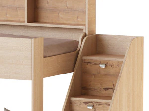 Three-tier bed Golden Kids 10 3D Model