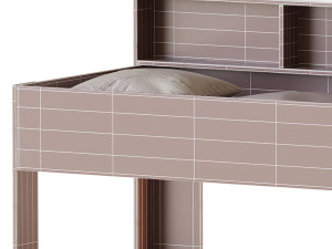 Three-tier bed Golden Kids 10 Modelo 3D