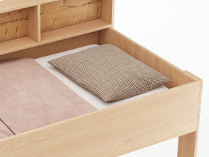 Three-tier bed Golden Kids 10 3D Model