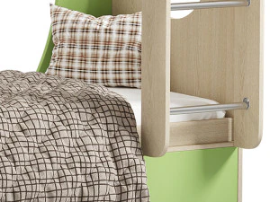 Bunk bed Funky Kids 2 3D Model